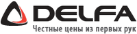 Логотип фирмы Delfa в Губкине